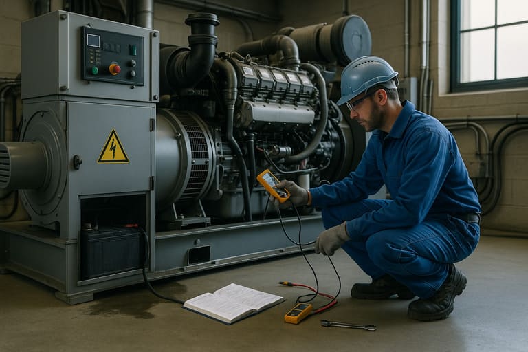 fallas comunes de plantas eléctricas diesel