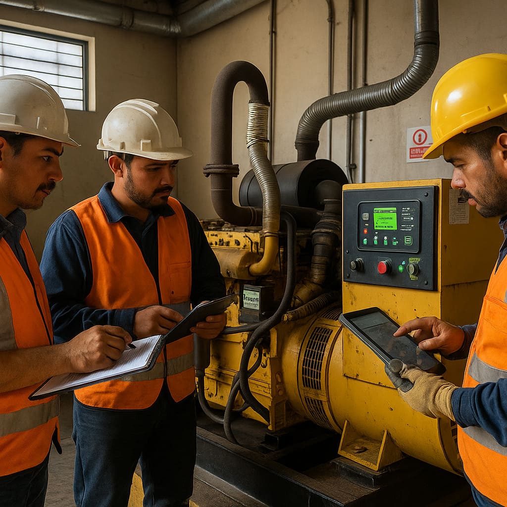 Eficiencia Energética Industrial, Plantas Eléctricas Diesel