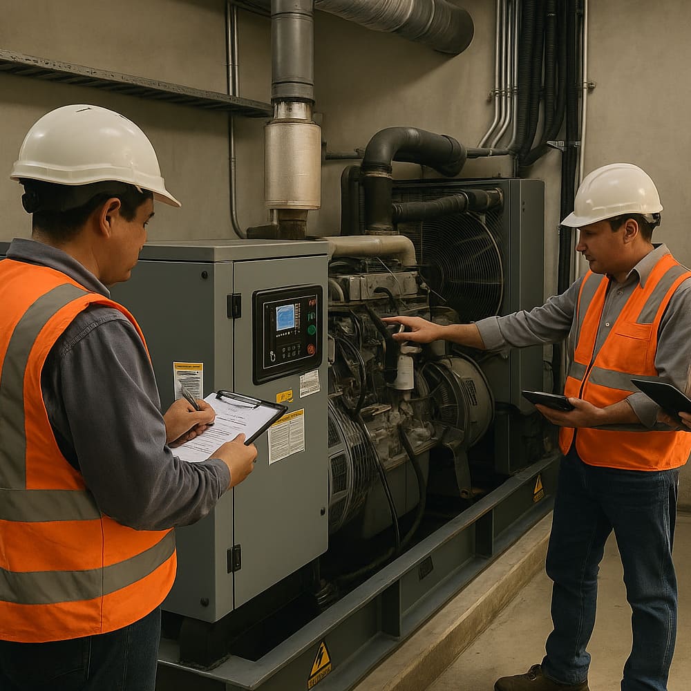 Eficiencia Energética Industrial, Plantas Eléctricas Diesel