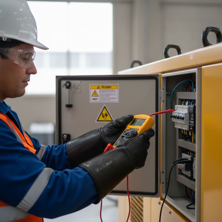 Seguridad Eléctrica Industrial, Plantas Eléctricas RETIE