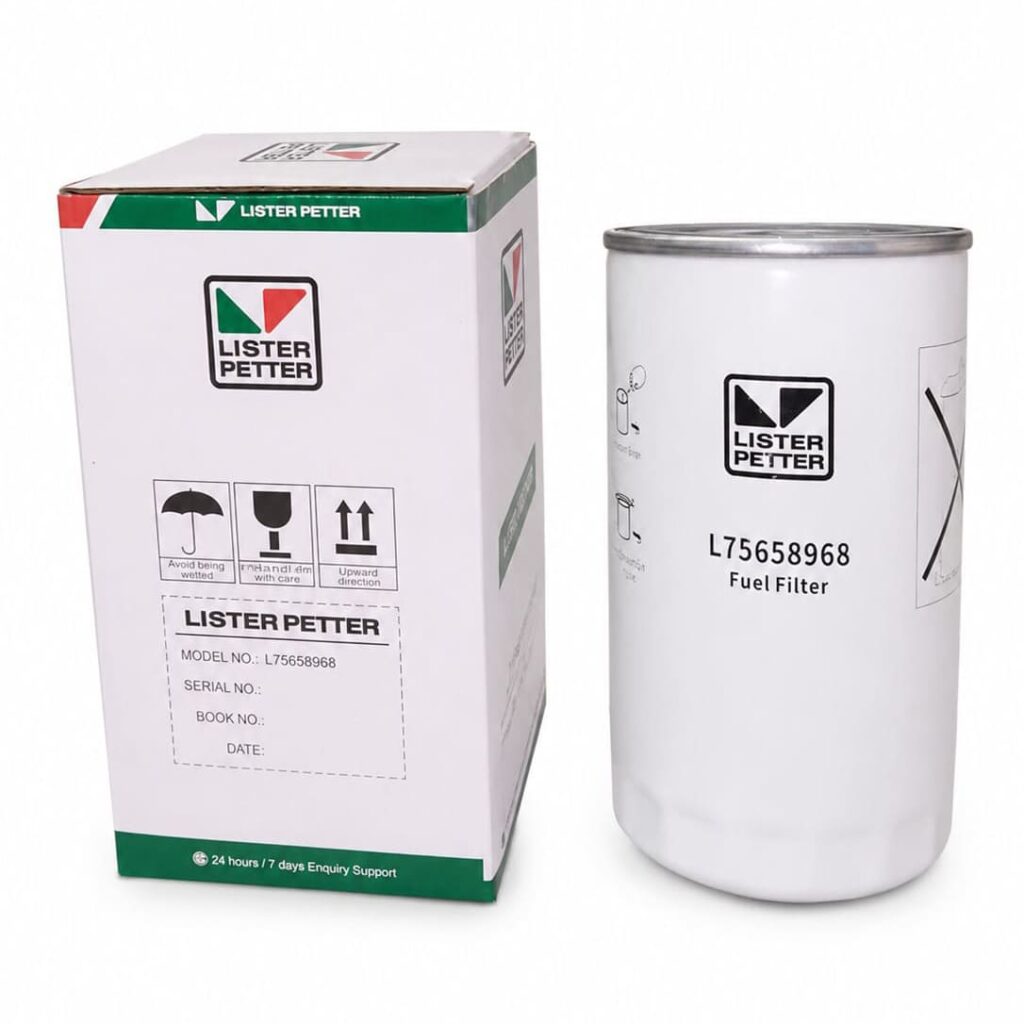Repuestos Lister Petter 17 Filtro de combustible Lister Petter L75658968 para plantas eléctricas