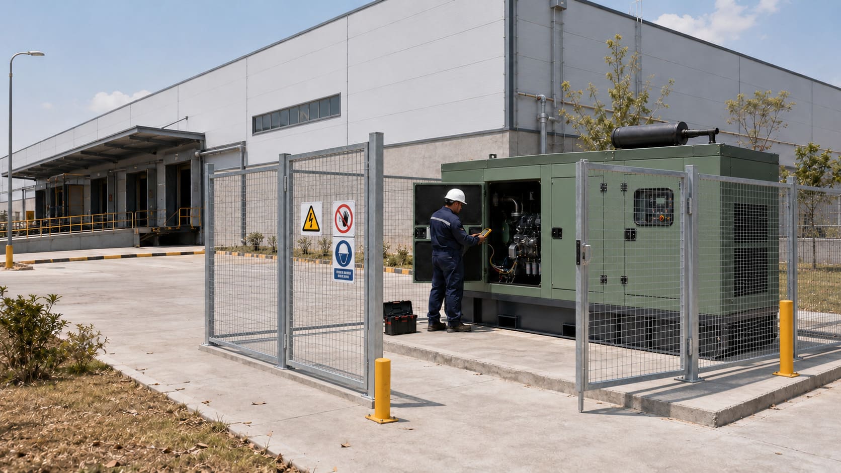 Fenómeno del Niño, Mantenimiento de plantas eléctrica, GENMAQ